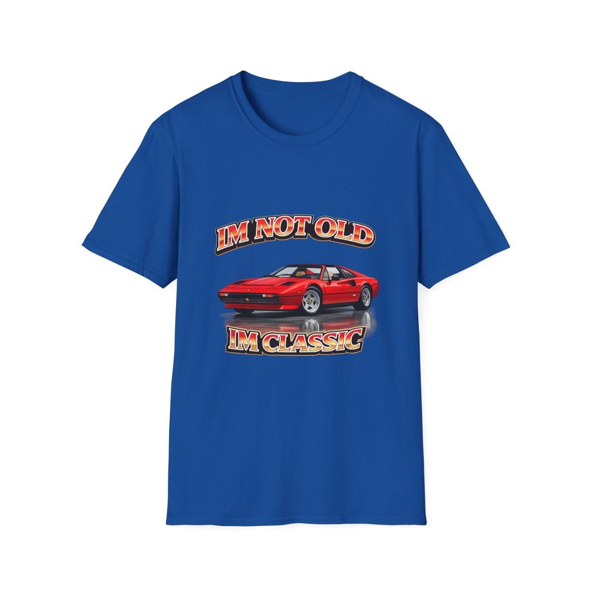 I'm Not Old I'm Classic | Magnum P.I. T-Shirt | Ferrari 308 GTS Retro Shirt