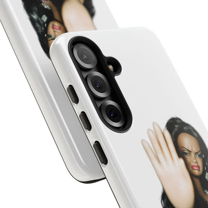 Lustige Handyhülle Talk to the Hand Doll – Freche Handyhülle für iPhone & Samsung