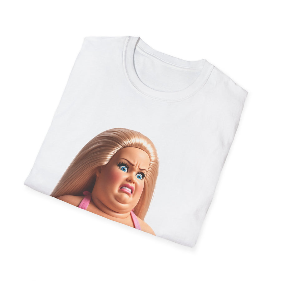 Genervte Blondine T-Shirt Bikini Puppe – Lustiges Statement Shirt