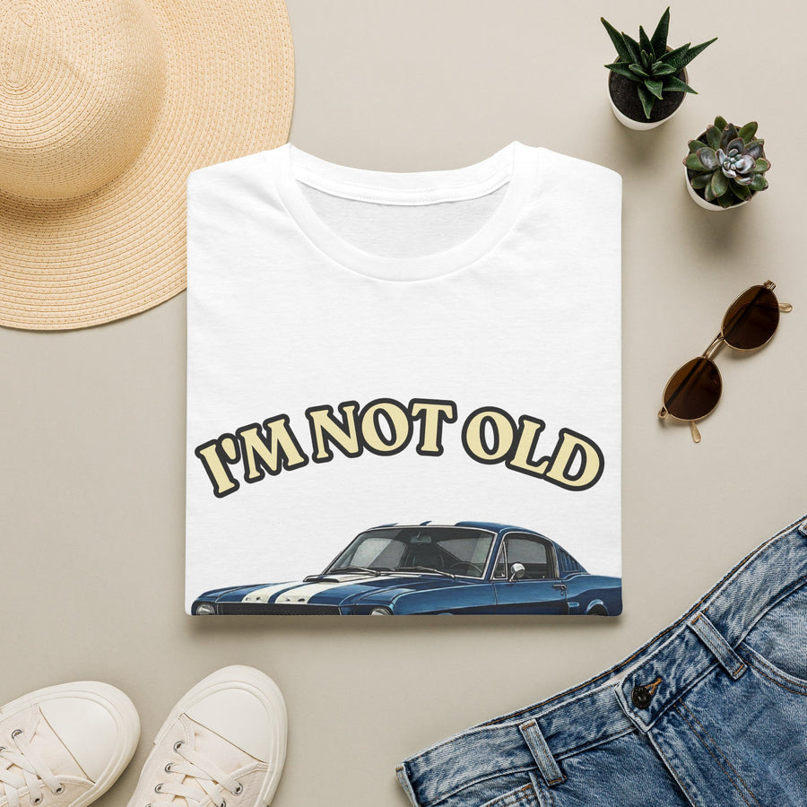 True Insights T-Shirt Jahrgang 1966 Oldtimer Motiv mit Retro Kultauto und Im Not Old Im Classic Spruch