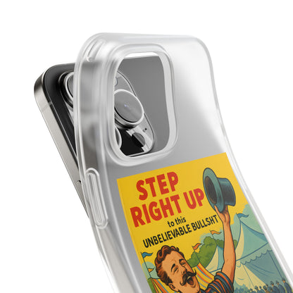 Step Right Up – Satirische Vintage-Handyhülle mit Jahrmarkt-Motiv & ironischem Statement-Phone Case-True Insights