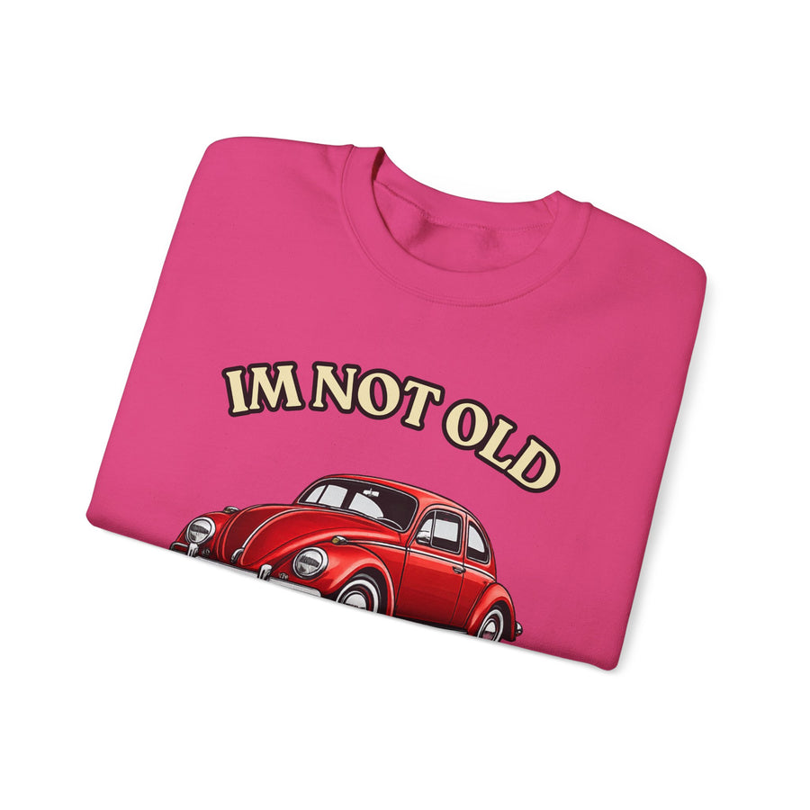 Sweat Année 1976 – I'm Not Old I'm Classic – Coccinelle Vintage 50 ans