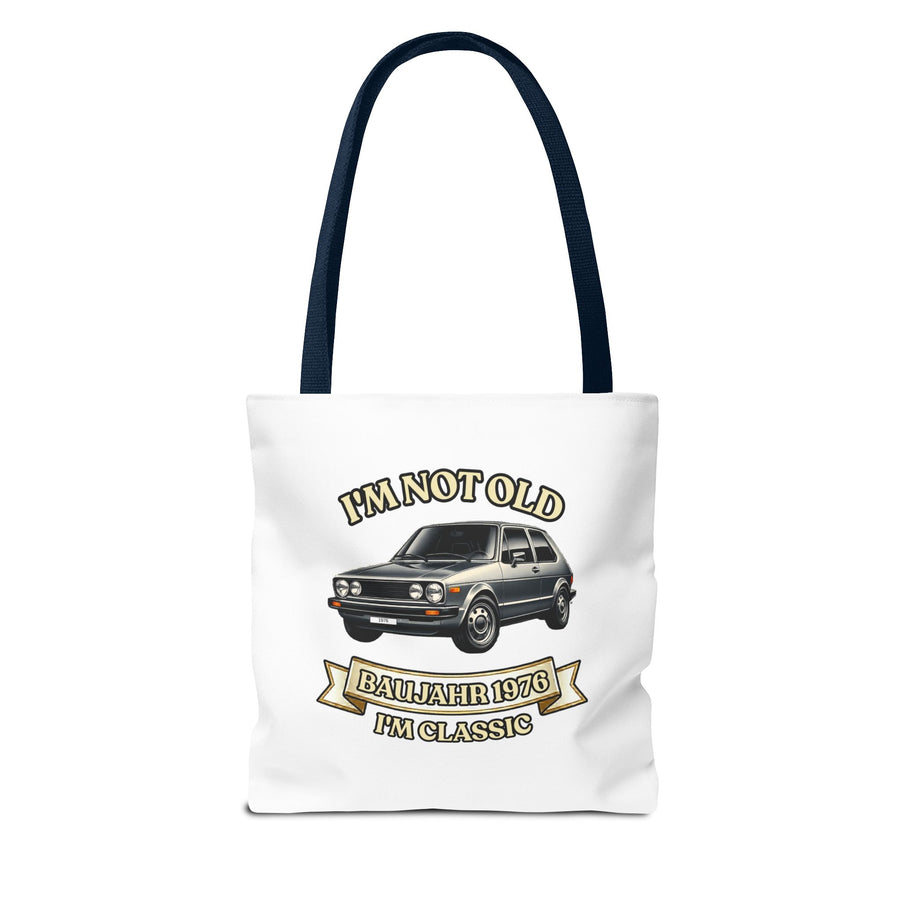 Born in 1976 Tote Bag – 50th Birthday Gift | Classic Car