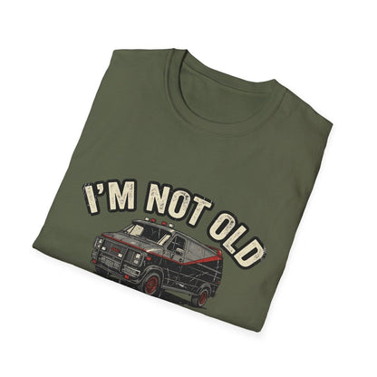 True Insights T-Shirt I'm Not Old I'm Classic Retro Van Motiv für Vintage Fans getragen
