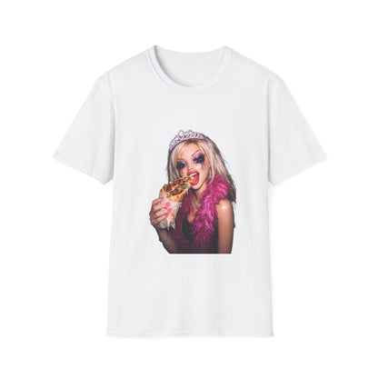 Lustiges Barbie Meme T-Shirt Weiß – Puppe mit Tiara und Döner, True Insights