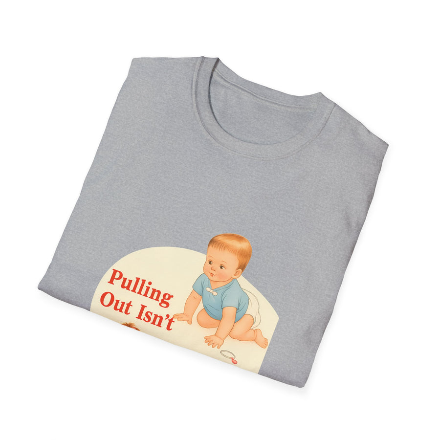 True Insights T-Shirt Pulling Out Isn't Very Effective, satirisches Statement Shirt als Geschenkidee