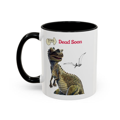 We'll All Be Dead Soon T-Shirt Unisex – Lustiges Dinosaurier Statement Shirt mit Flugsaurier, Sarkasmus & Nihilismus