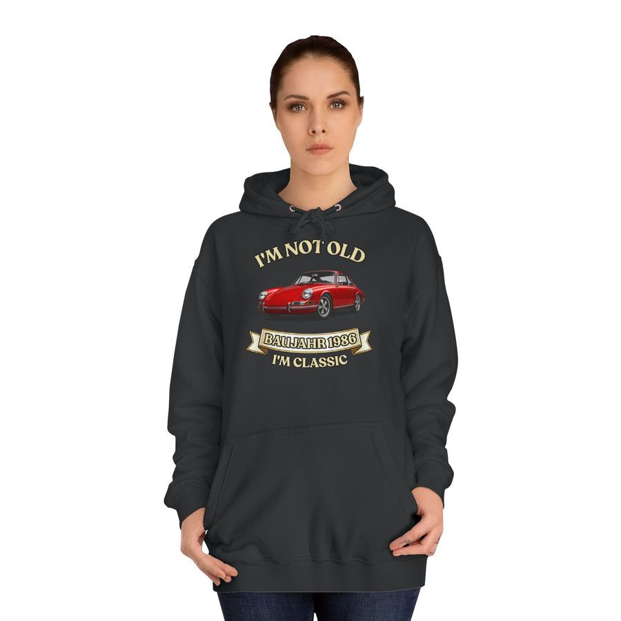 Geschenk zum 40. Geburtstag Mann – Hoodie Herren Jahrgang 1986 Porsche 911
