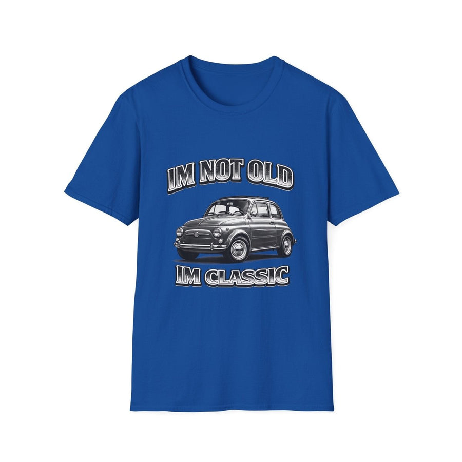 True Insights T-Shirt I'm Not Old I'm Classic Oldtimer Motiv in Royalblau
