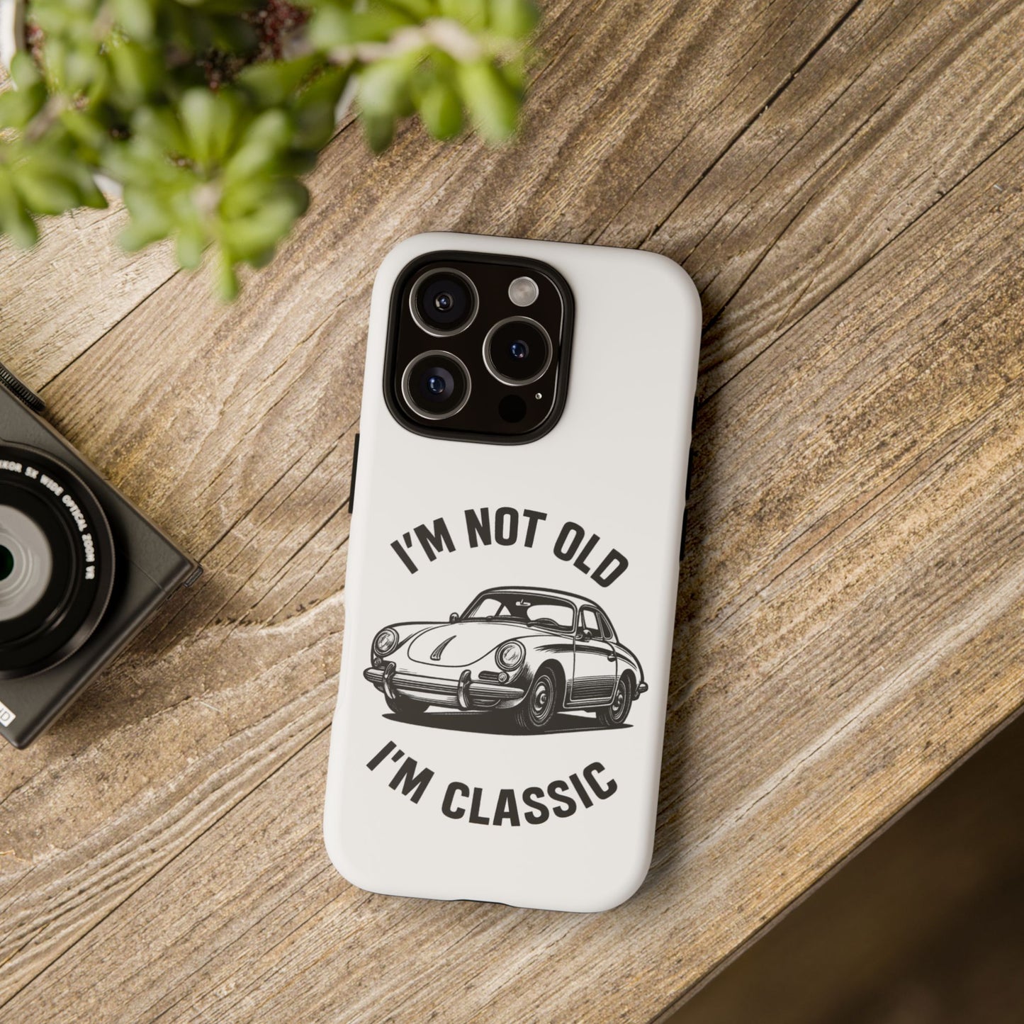 Porsche 911 Handyhülle Herren – Oldtimer Klassiker Auto Geschenk