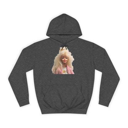 Retro Barbie Puppe T-Shirt Damen | 80er Jahre Style Doll Print Shirt | Nostalgie Geschenk für Puppen-Fans