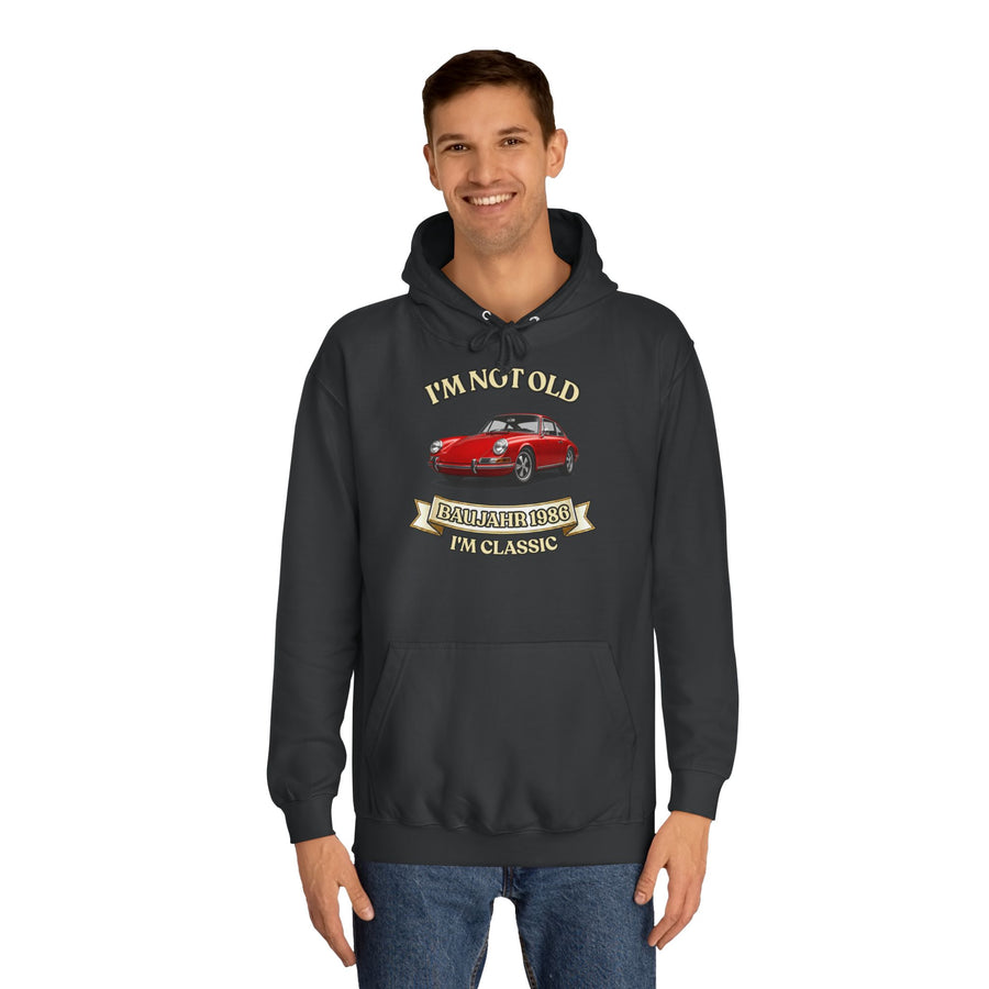 Geschenk zum 40. Geburtstag Mann – Hoodie Herren Jahrgang 1986 Porsche 911