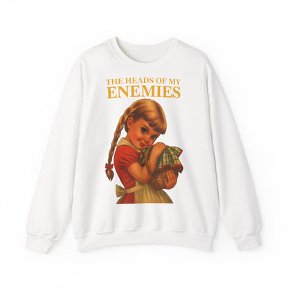 Sweatshirt “The Heads of My Enemies” – Subversive art to wear