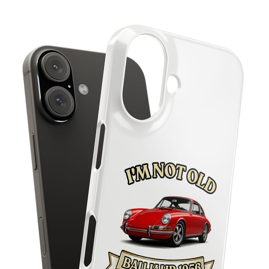 True Insights Jahrgang 1956 Handyhülle Roter Sportwagen