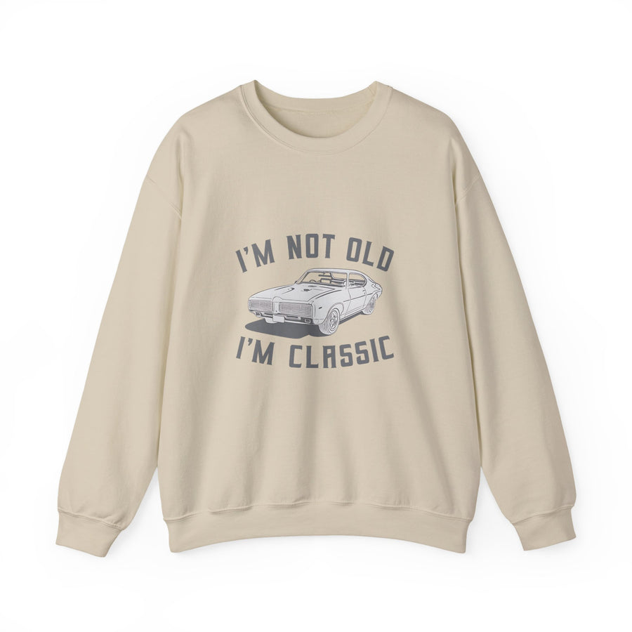 Classic Muscle Car Sweatshirt – I'm Not Old I'm Classic Geschenk für Autofans