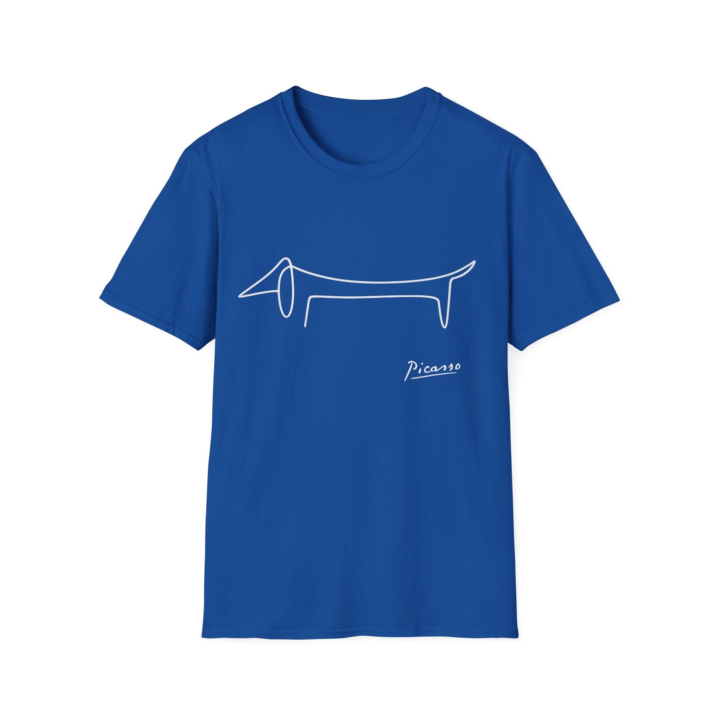 Picasso Dackel T-Shirt – Das edle Geschenk für Dackel-Besitzer