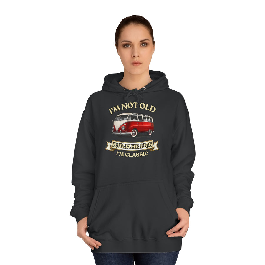 Geschenk zum 60. Geburtstag – Hoodie Jahrgang 1966 VW Bulli