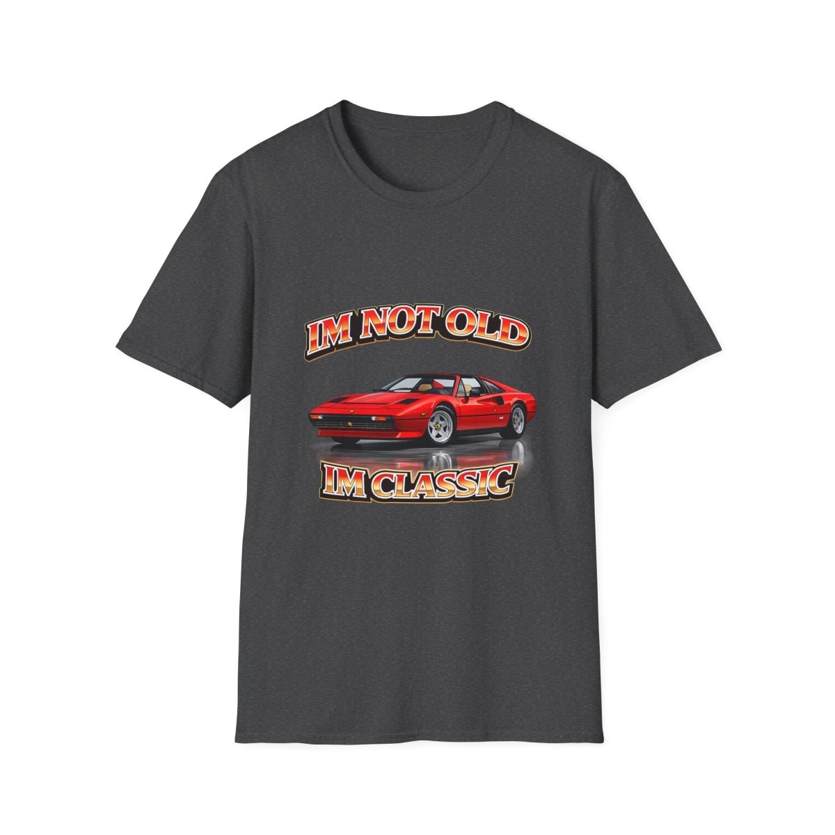 I'm Not Old I'm Classic | Magnum P.I. T-Shirt | Ferrari 308 GTS Retro Shirt