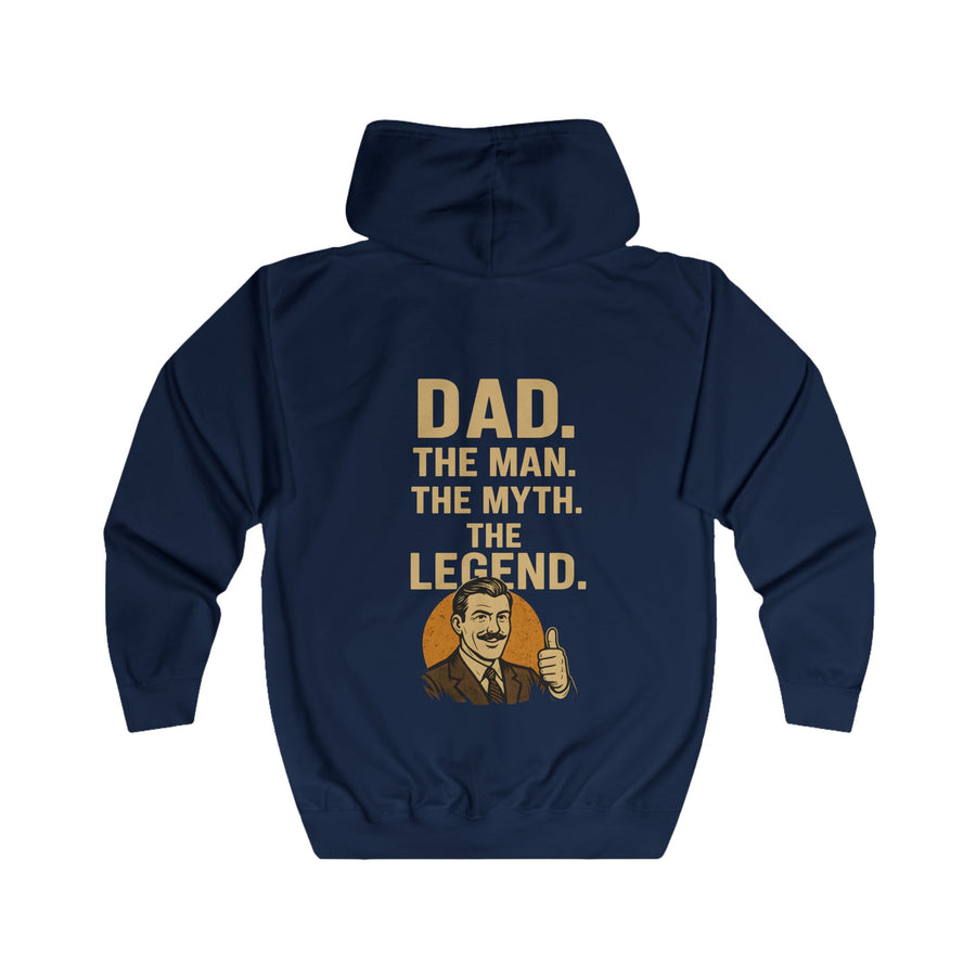True Insights Dad. The Man. The Myth. The Legend. Zip-Hoodie
