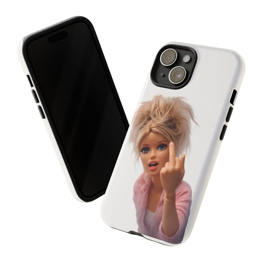 Handyhülle mit Motiv Middle Finger Doll – Freches Design für iPhone & Samsung