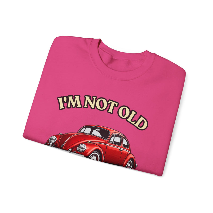 Born in 1976 Sweatshirt – 50th Birthday Gift | VW Beetle