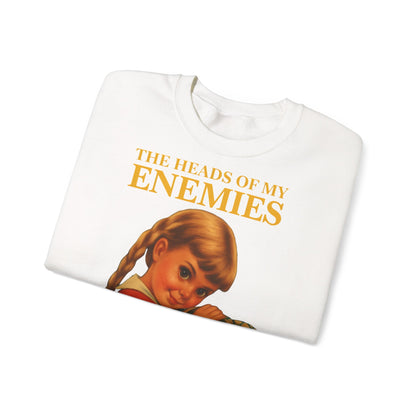 Sweatshirt “The Heads of My Enemies” – Subversive art to wear