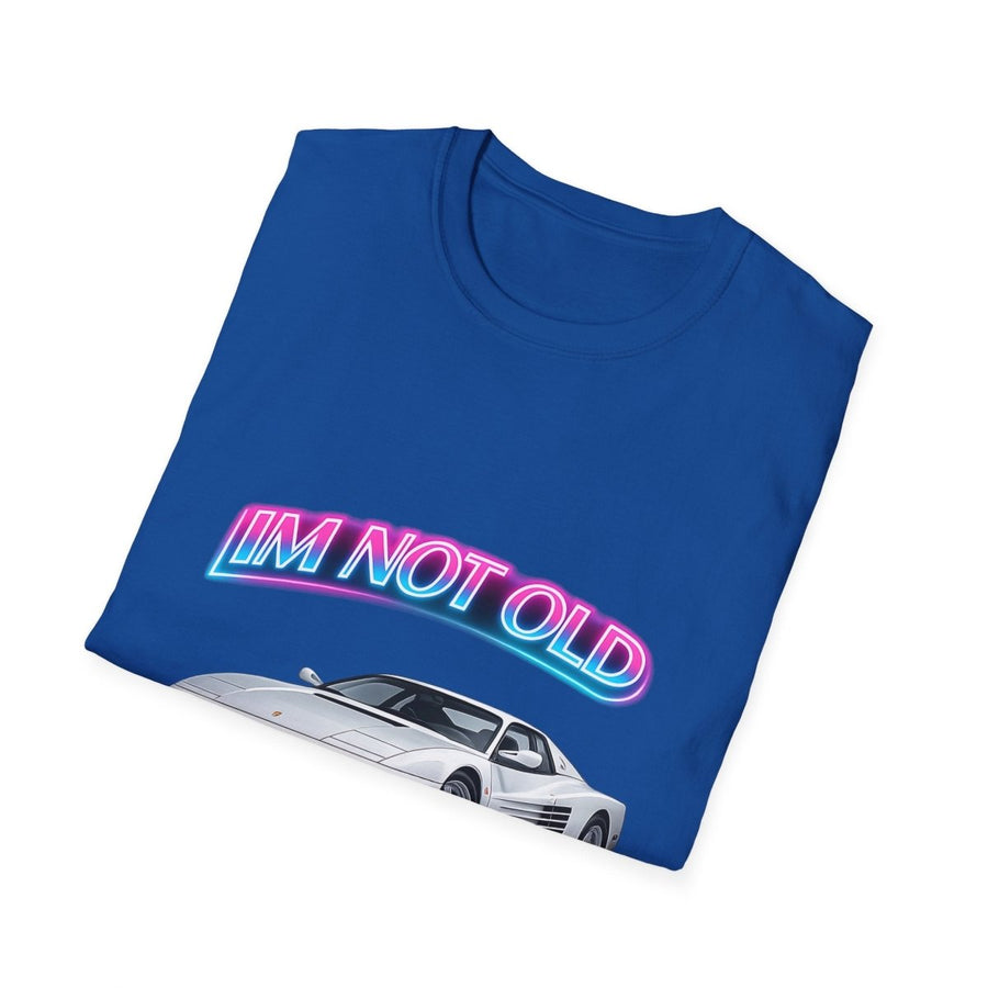I'm Not Old I'm Classic | T-Shirt Miami Vice | T-Shirt Rétro Ferrari Testarossa