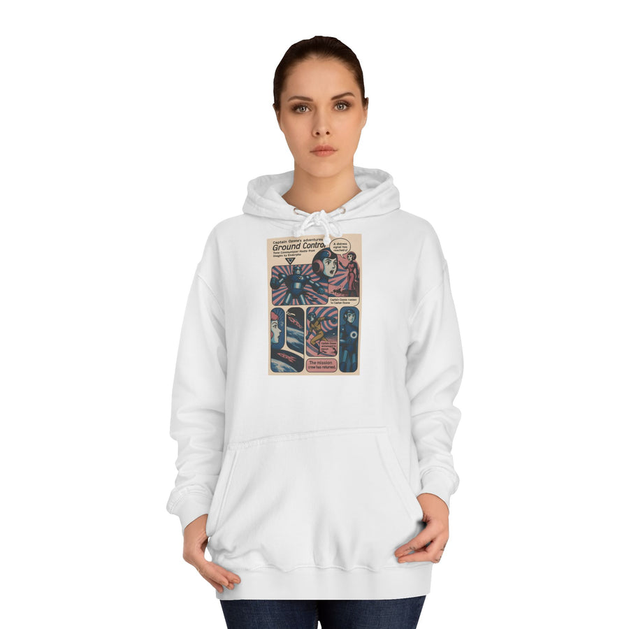 Captain Ozone Hoodie – Retro-Sci-Fi-Comic-Motiv