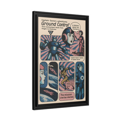 Captain Ozone – Retro Art Canvas