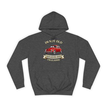 Baujahr 1976 Hoodie - I'm Not Old I'm Classic - Roter Käfer Oldtimer - 50. Geburtstag Geschenk