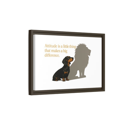 Inspirierendes Wandmotiv mit klarer Botschaft – ruhig, positiv und ideal für moderne Wohnräume.