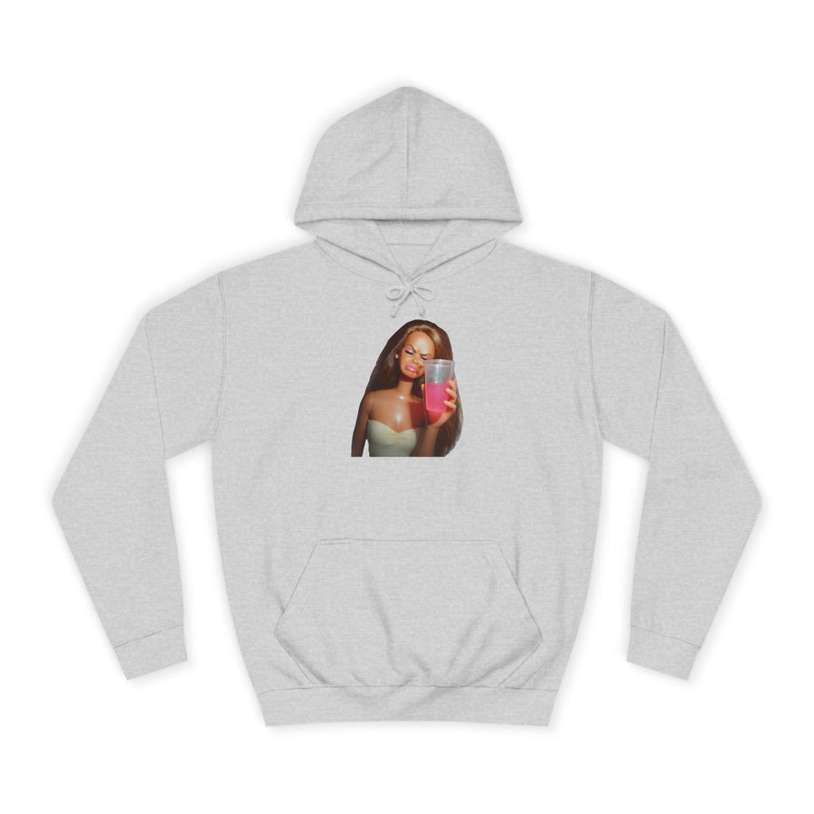 Party Doll Hoodie – Lustiger Partypulli mit Puppen-Motiv