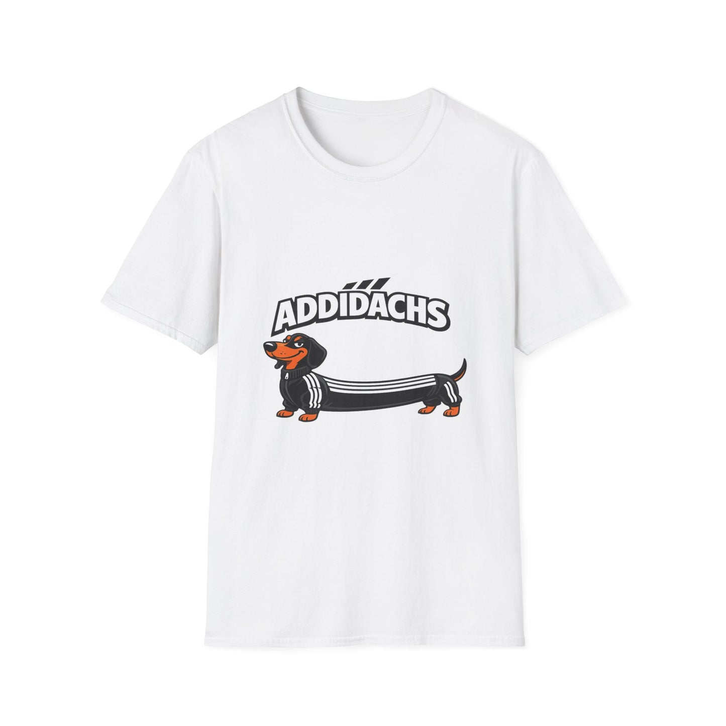 Addidachs T-Shirt – Lustiges Dackel Shirt mit Trainingsanzug