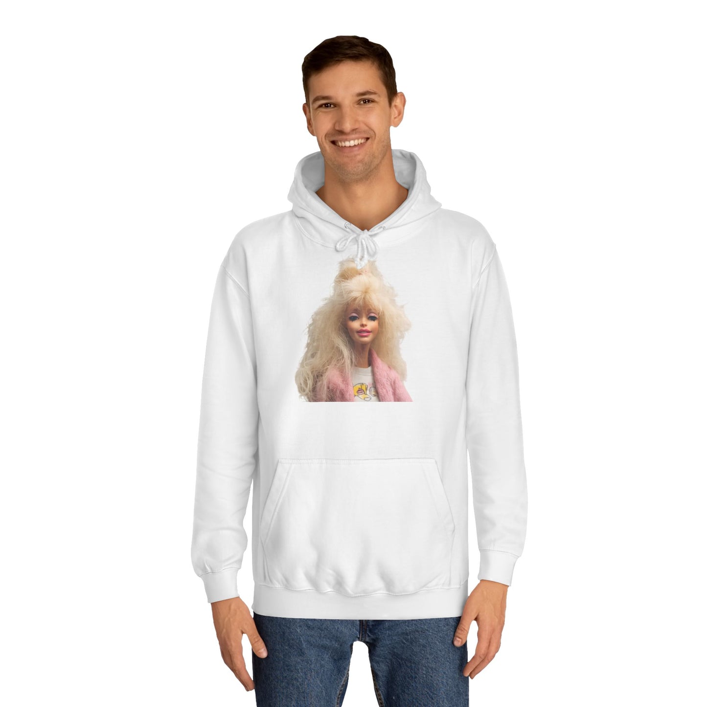 Retro Barbie Puppe T-Shirt Damen | 80er Jahre Style Doll Print Shirt | Nostalgie Geschenk für Puppen-Fans