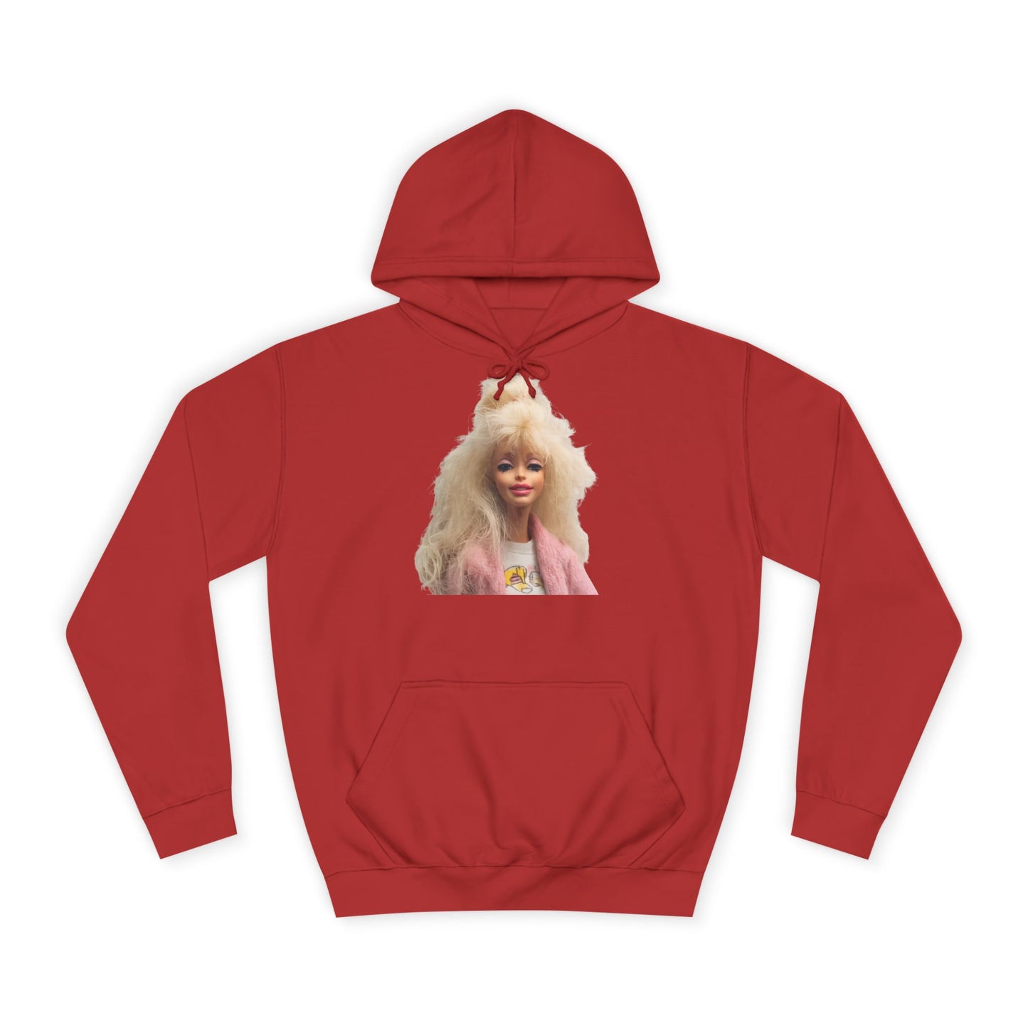 Retro Barbie Puppe T-Shirt Damen | 80er Jahre Style Doll Print Shirt | Nostalgie Geschenk für Puppen-Fans