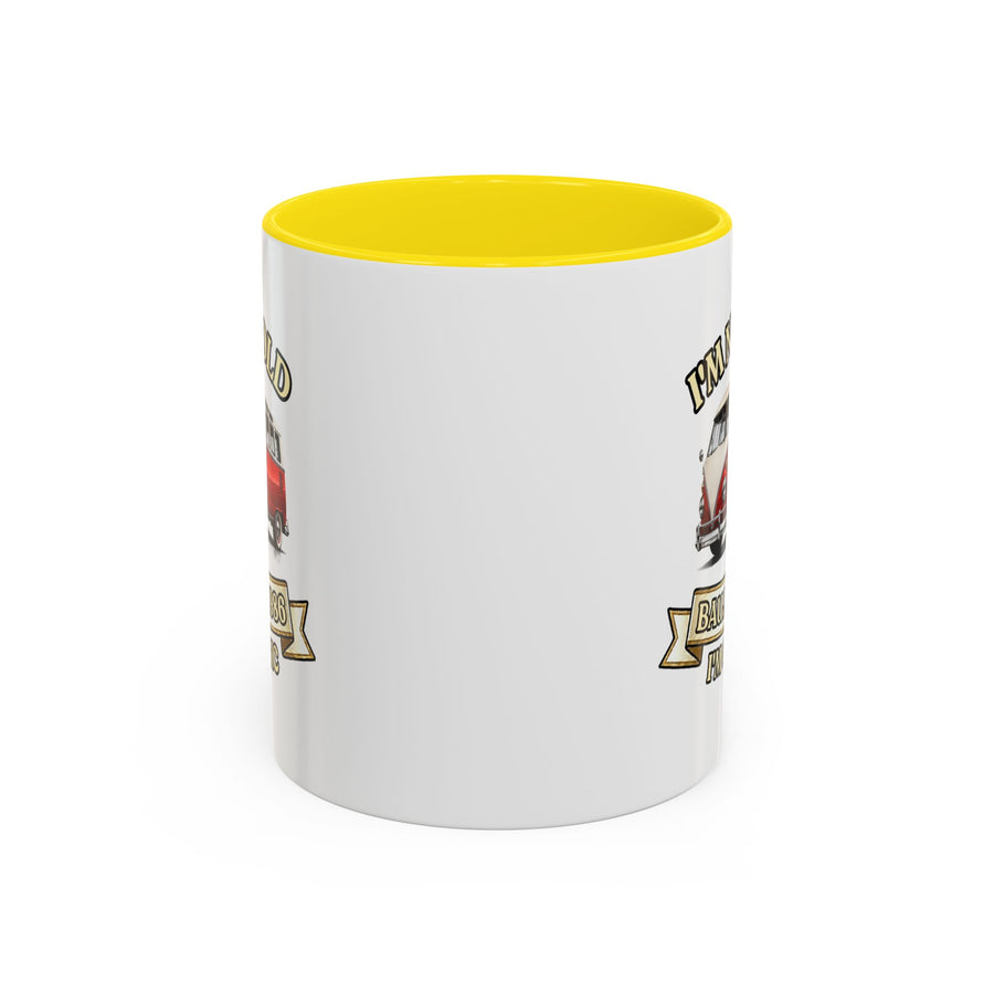 Geschenk zum 40. Geburtstag – Tasse Jahrgang 1986 VW Bulli