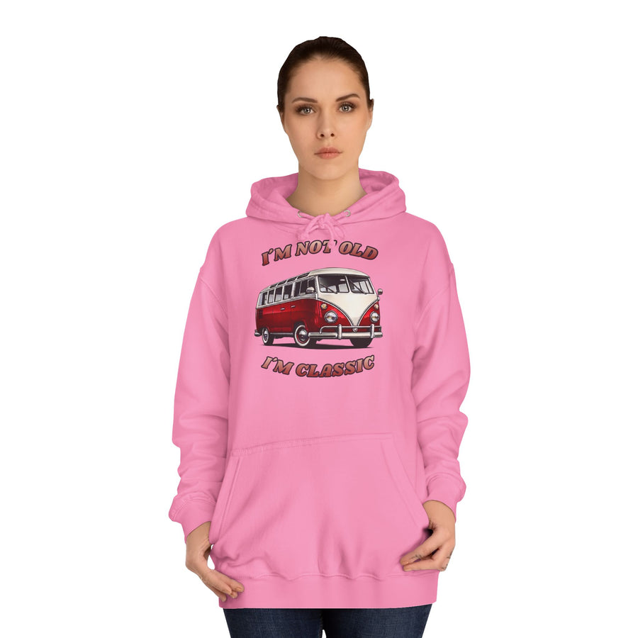 True Insights VW Bulli T1 Samba Hoodie – I'm Not Old I'm Classic Geschenk