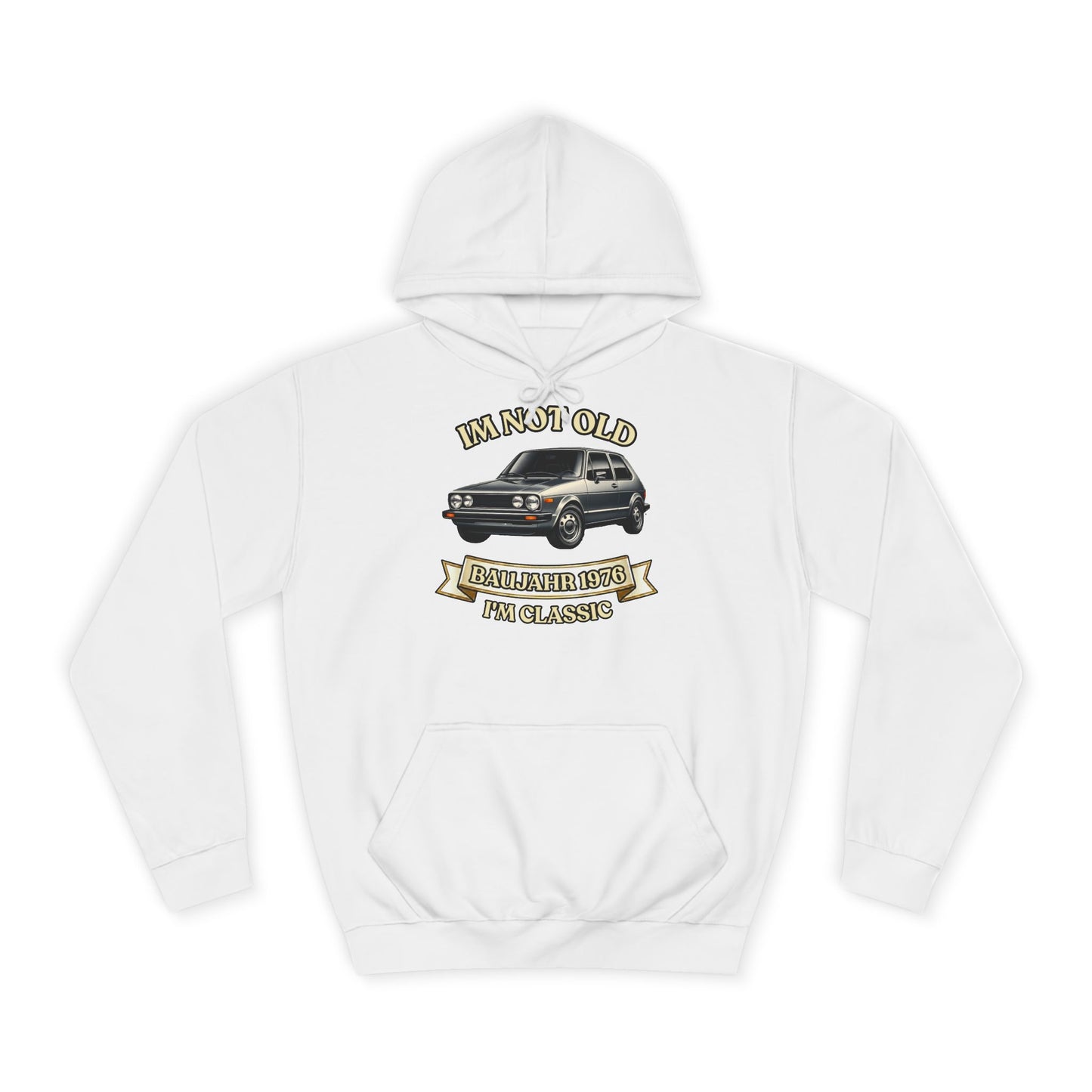 I'm Not Old I'm Classic Hoodie Baujahr 1976 – 50. Geburtstag Oldtimer Auto Kapuzenpullover für Männer & Frauen