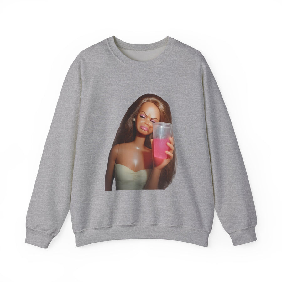 Party Doll Sweatshirt – Sweat humoristique au motif de poupée