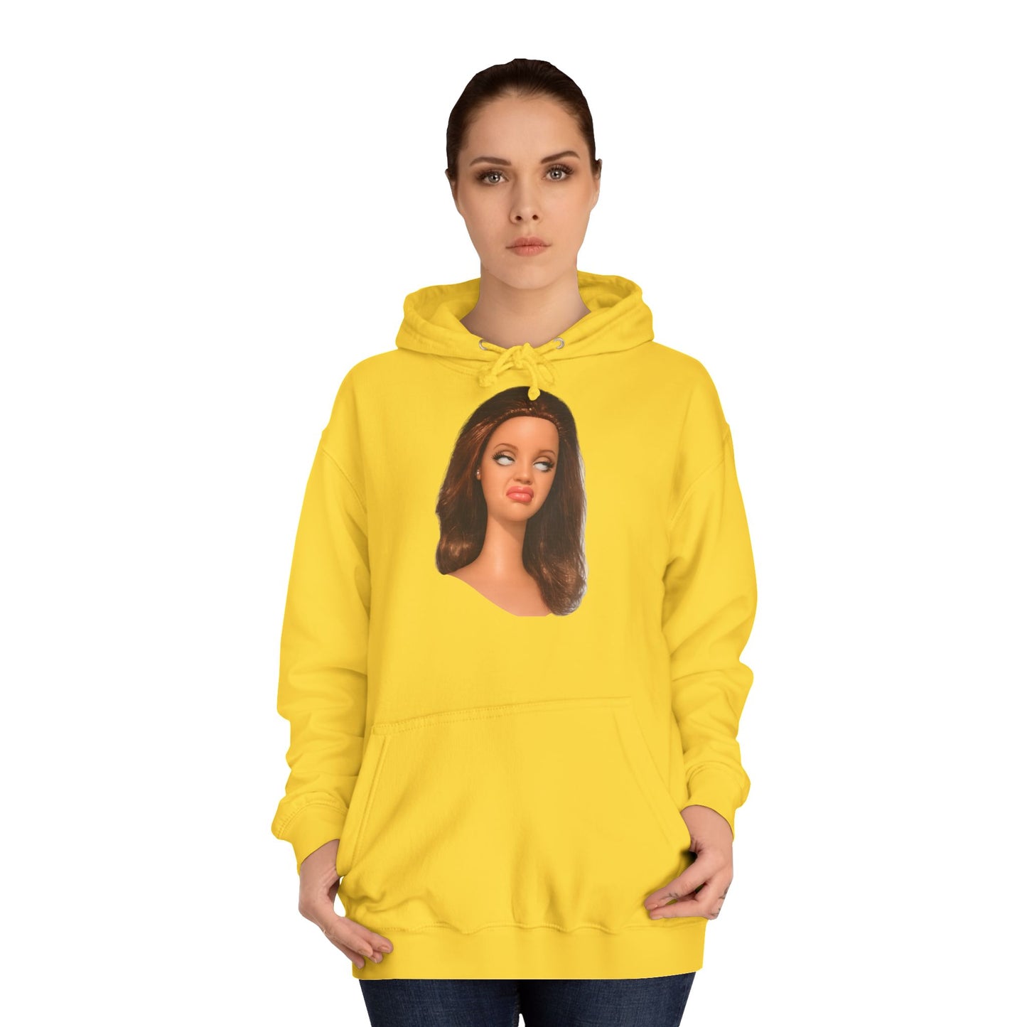Lustiges Puppen-Meme T-Shirt | Genervter Gesichtsausdruck | Sarkastisches Barbie Face Shirt für Damen & Fans von Ironie
