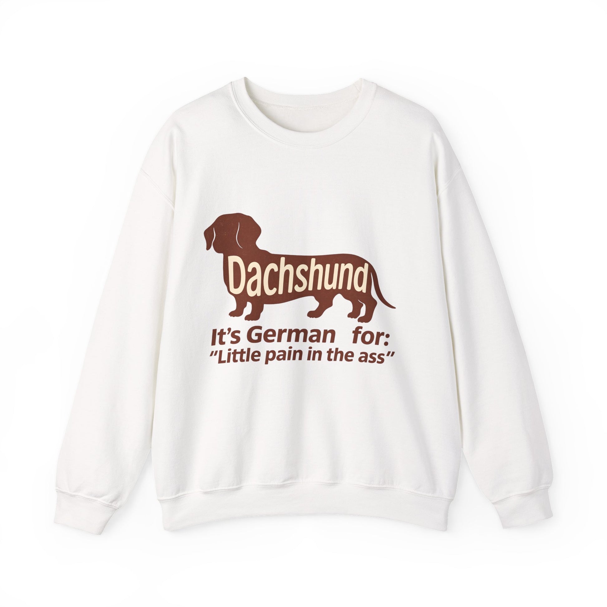 Dackel-Humor für Kenner: Sweatshirt mit frechem Spruch und kultigem Design – ideal für Hundefreunde mit Ironie. – Lustiges Sweatshirt | True Insights – Bild 9