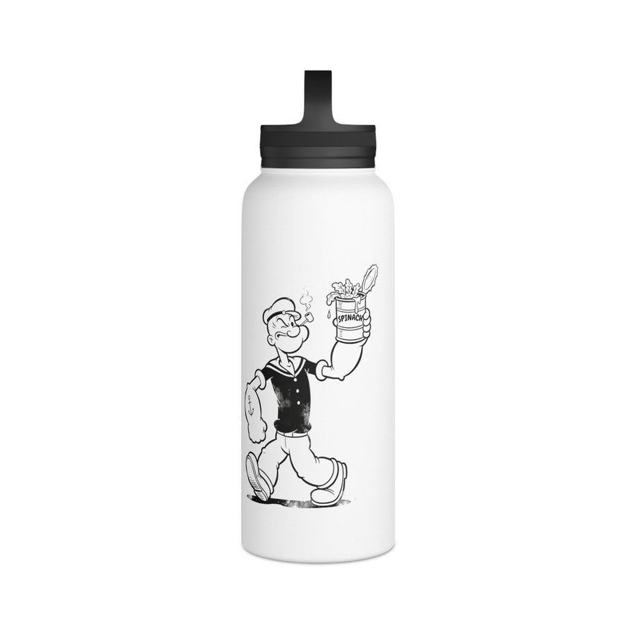 Gourde inox Popeye Épinards – Bouteille isotherme culte