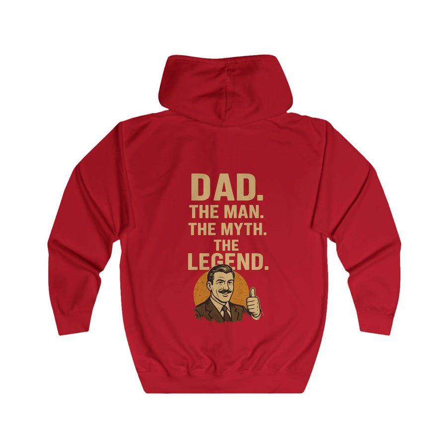 True Insights Dad. The Man. The Myth. The Legend. Zip-Hoodie