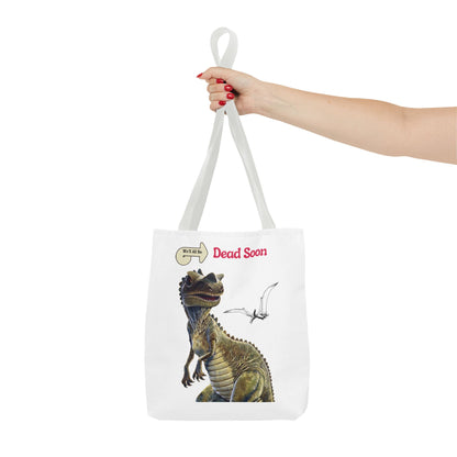 We'll All Be Dead Soon T-Shirt Unisex – Lustiges Dinosaurier Statement Shirt mit Flugsaurier, Sarkasmus & Nihilismus