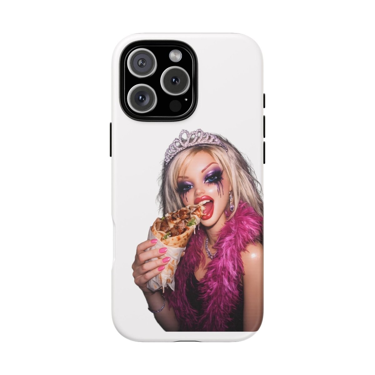Lustige Handyhülle Doll Döner Queen  Witziges Doll Motiv