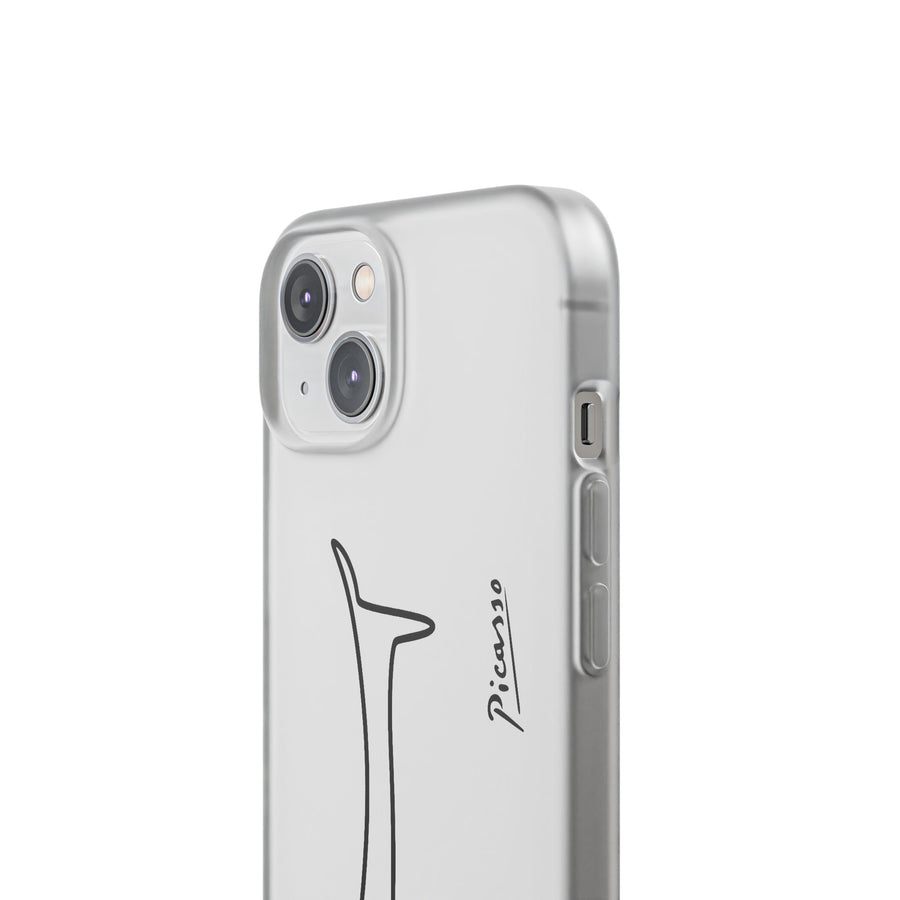 Picasso Cubisme Noir | Coque de téléphone | L'art à l'état pur