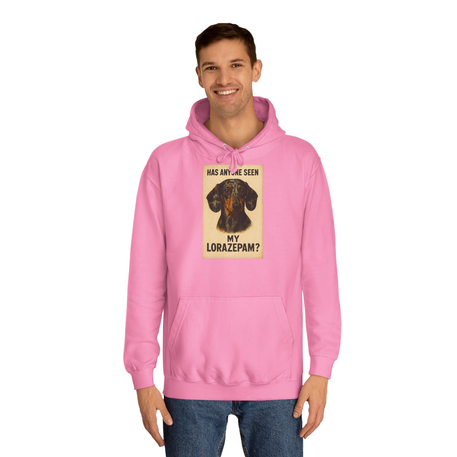 True Insights Has Anyone Seen My Lorazepam Dackel Hoodie – Lustiges Vintage-Dackel-Motiv