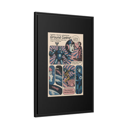 Captain Ozone – Retro Art Canvas