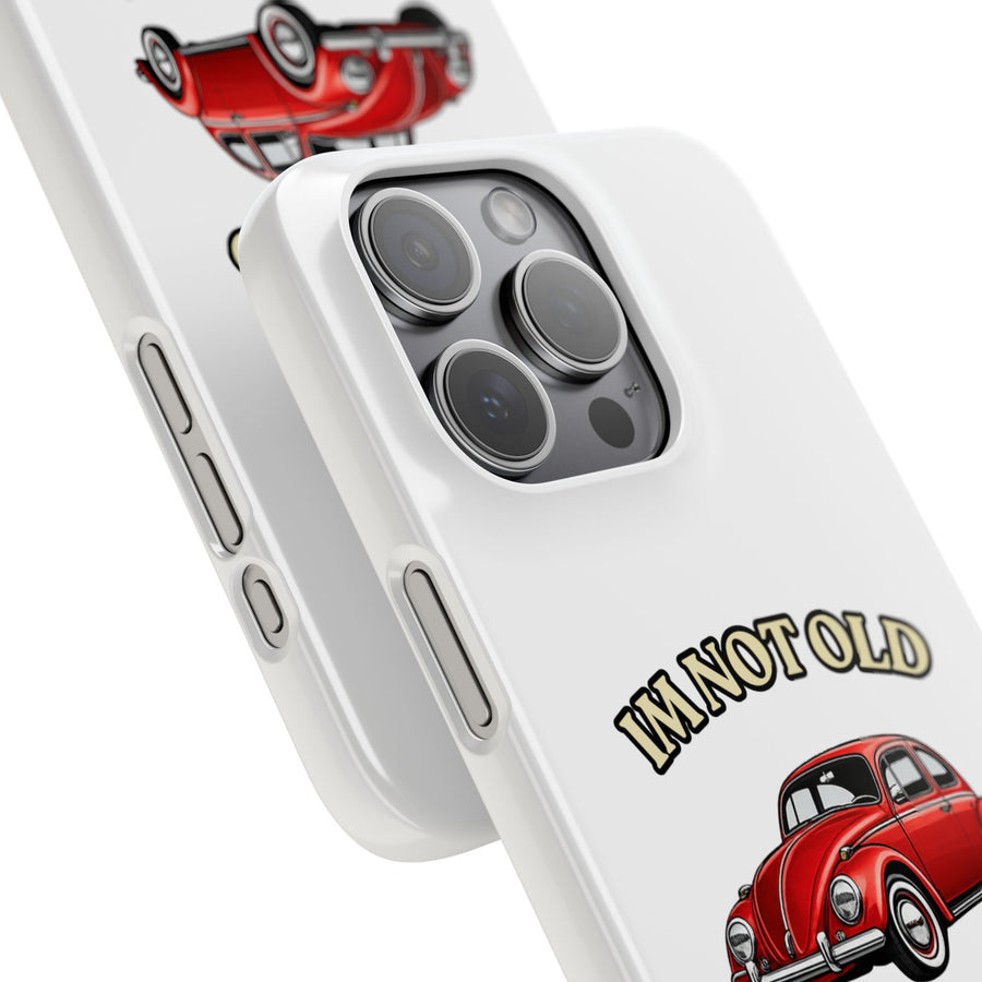 True Insights Jahrgang 1956 Handyhülle VW Käfer
