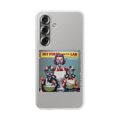 „My First Meth Lab“ Handyhülle – Schwarzer Humor im Retro-Look-Phone Case-True Insights